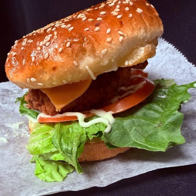 Chicken Sandwich, Fries + Drink.
