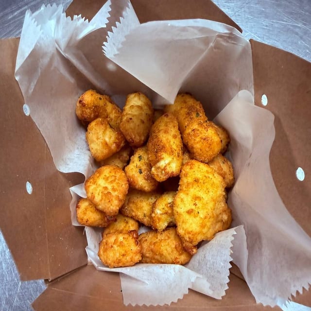 Masala Cheese Curds.