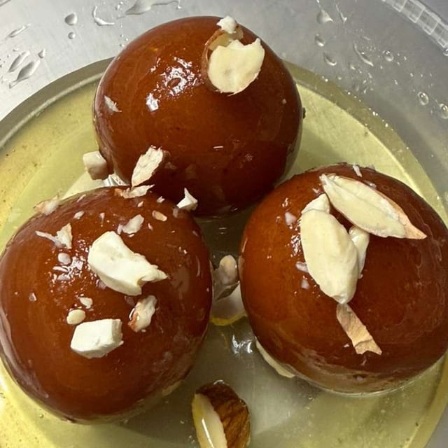 Gulab Jamun.