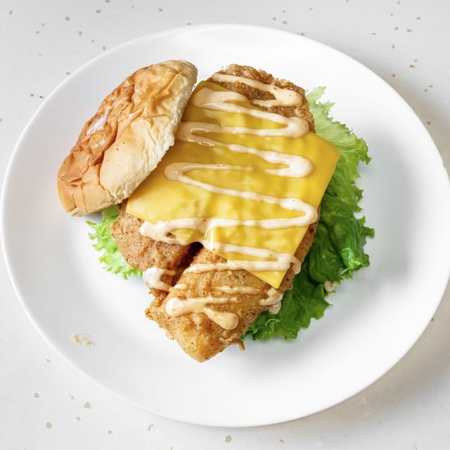 Cat Fish Sandwich.